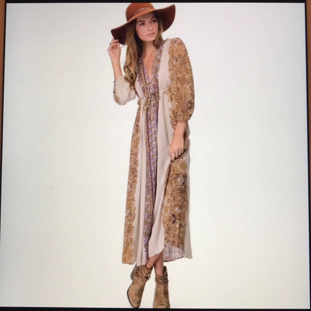 Free People Tea Combo Azalea dress